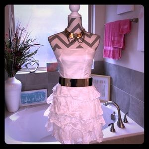 Express | White Halter Dress